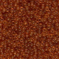 Miyuki rocailles Perlen 11/0 - Transparent topaz 11-133